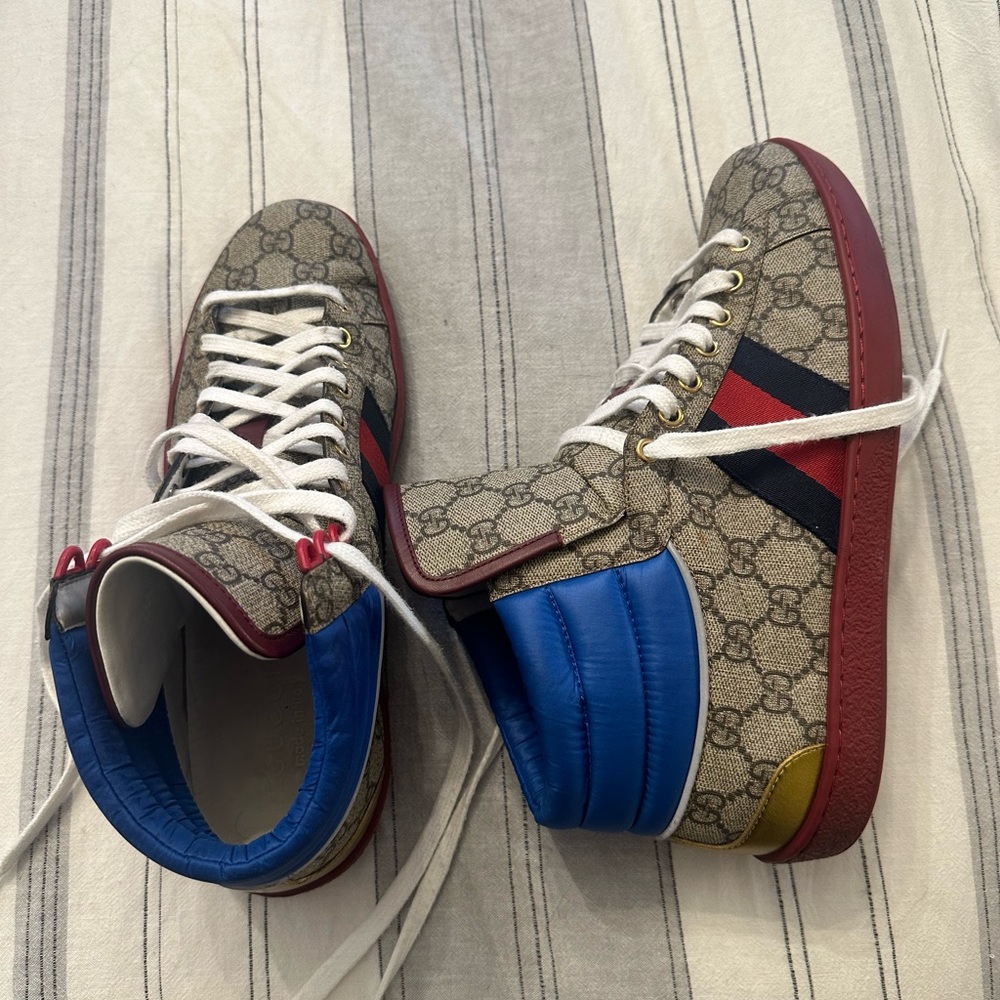 Men’s Gucci GG High Tops Size 8.5